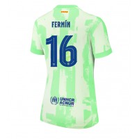 Barcelona Fermin Lopez #16 Replica Third Shirt Ladies 2024-25 Short Sleeve